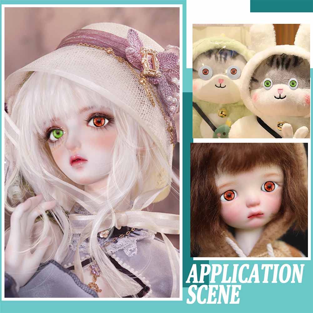 ドール　人形　ハンドメイド Amazon | PH PandaHall ドール目 32mm ドールメイキング 4個セット